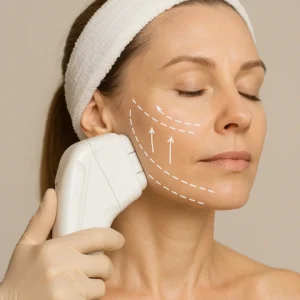 Woman having HI-FU to reduce wrinkles call LA LIPO Camden Town Now!